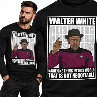 LONGSLEEVE ŚMIESZNE CAPTAIN PIXARD HEISENBERG